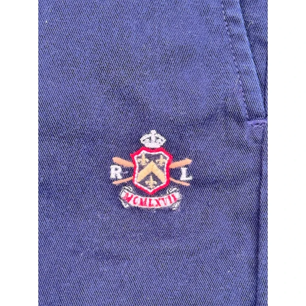 NWT Polo Ralph Lauren Embroidered Skull Preppy Twill Chino Pants W34×L30